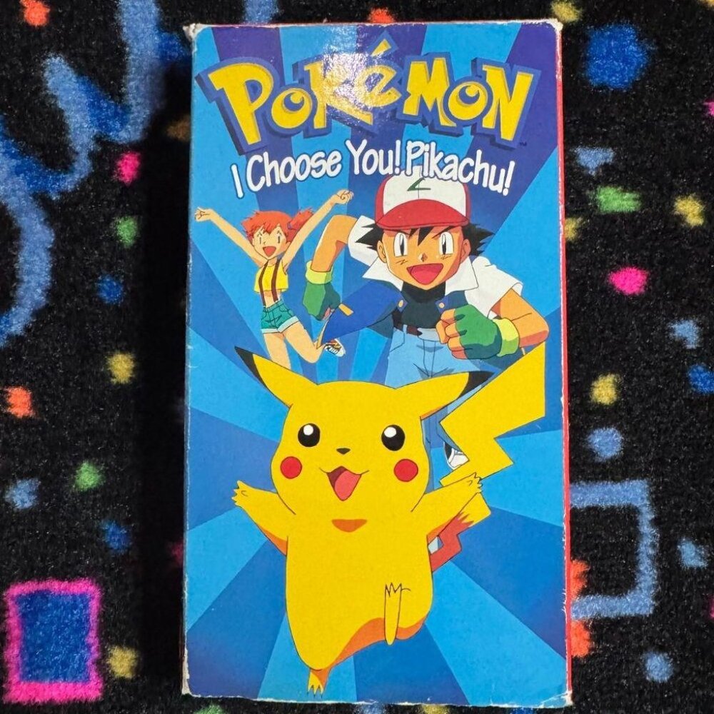 POKÉMON I‎ CHOOSE YOU PIKACHU VHS